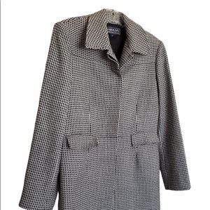 Vintage Harold’s Houndstooth Wool Coat Size 6